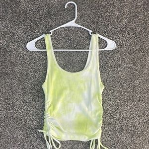 Green Tie Dye Tank (medium) - Hollister